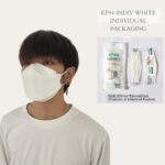 MASK mixshop KF94 4 PLY mask, (10pcs pack) SG ready stock, BFE>99.9% - INDIV WHITE